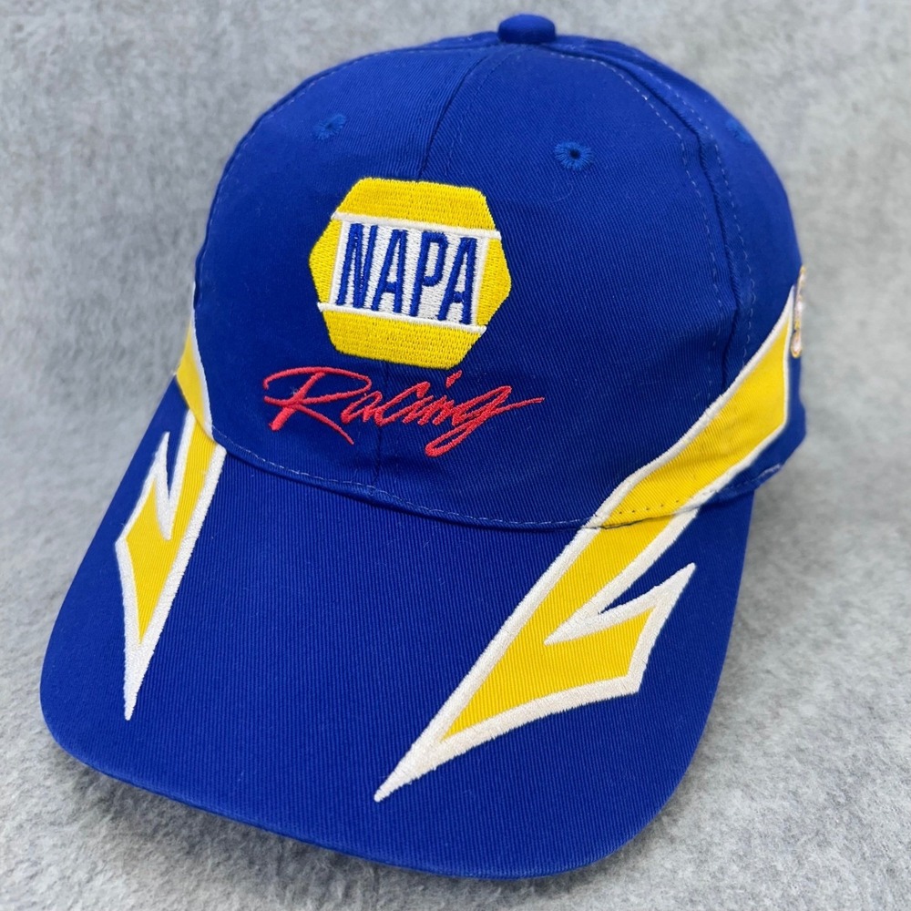 NAPA Racing Logo Mens Blue NAPA Racing Baseball Hat Michael Waltrip 55 OSFA